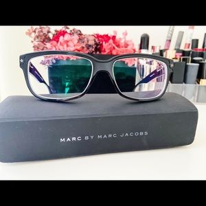 MARC BY MARC JACOBS Black Acetate Eye Glasses